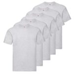 Pack de 5 camisetas fruit of the loom original - Imagen 3