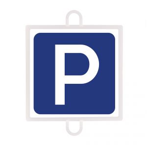 panel de señalizacion trafico de indicacion nº 4 (estacionamiento)
