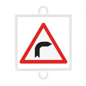 panel de señalizacion trafico de peligro nº 11 (curva derecha)