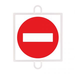 panel de señalizacion trafico de prohibicion nº 1 (direccion contraria)