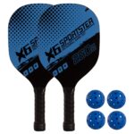 Set de 2 palas pickleball madera con 4 pelotas - Imagen 11