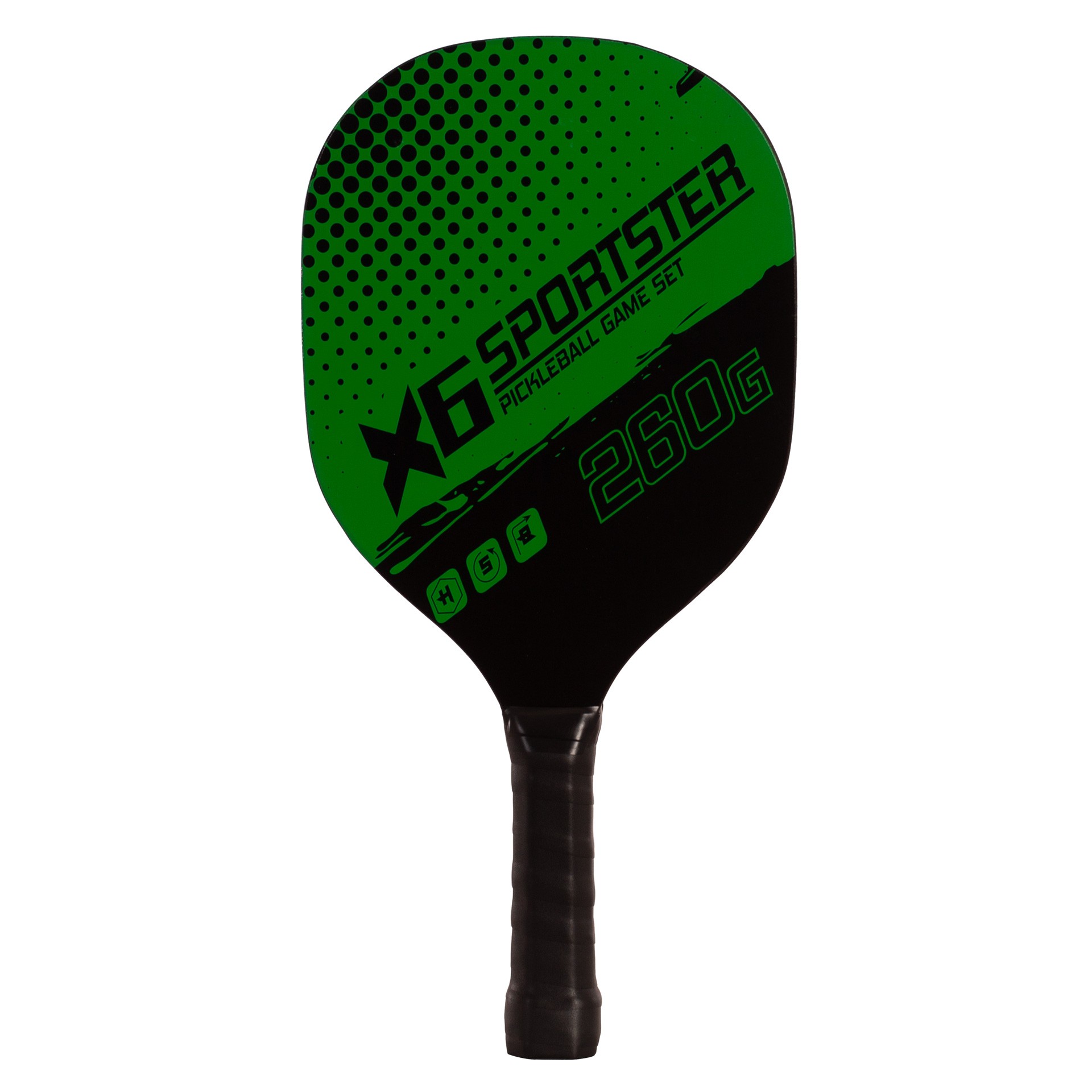 Set de 2 palas pickleball madera con 4 pelotas - Imagen 7