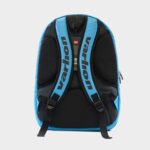 Espalda acolchada y tirantes regulables de la mochila de pádel Summum Varlion en azul