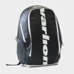 Vista frontal de la mochila de pádel Summum Varlion en color negro