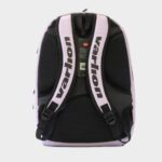 Espalda acolchada y tirantes regulables de la mochila de pádel Summum Varlion en lila