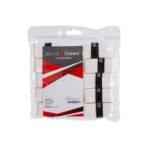 Bolsa de 12 overgrips lisos blancos Black Crown – Sports Equipe