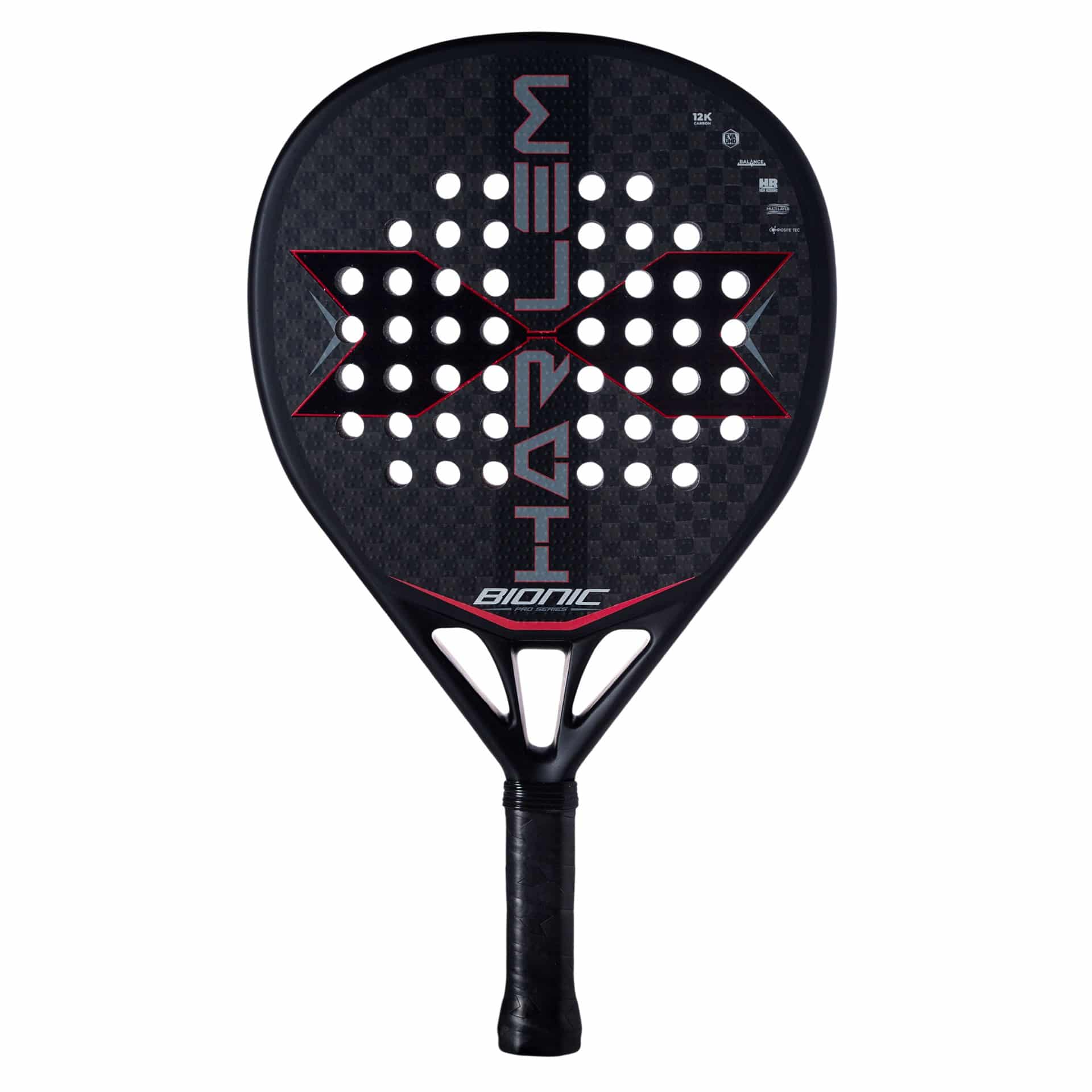 pala-de-padel-bionic-12k-harlem-sportsequipe Pala de pádel Bionic 12K HP-221 híbrida de carbono 12K Harlem – Sports Equipe