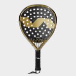Pala de pádel Maxima Cube Elbowcare W negra y dorada Varlion – Sports Equipe