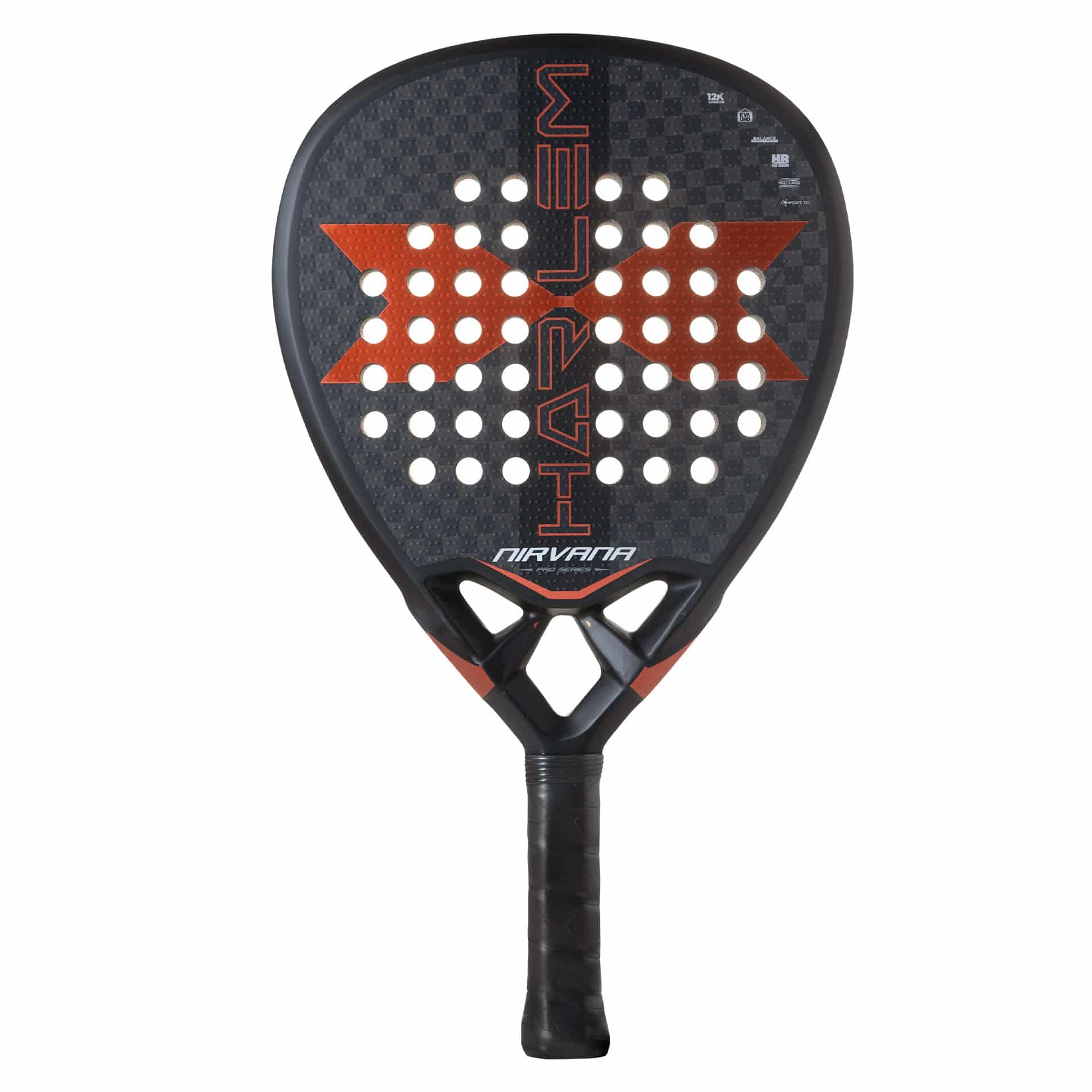 pala-de-padel-nirvana-12k-harlem-sportsequipe Pala de pádel Nirvana 12K HP-219 forma diamante de carbono 12K Harlem – Sports Equipe