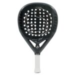 Pala de pádel Agressor Evolution BlackLight negra de carbono 3K Sane – Sports Equipe