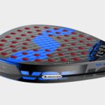 Detalle del marco con sistema Elbowcare de la pala Varlion Bourne Cube Elbowcare S