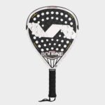 Pala de pádel Bourne Prisma Carbon Soft blanca y negra Varlion – Sports Equipe