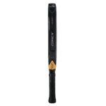 Perfil lateral del marco tubular de carbono de la pala de pádel Corex 18K Harlem