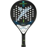Pala de pádel Ioniq 12K negra con corazón blanco Drop Shot – Sports Equipe