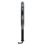 Perfil lateral de la pala de pádel LW Carbon Black Orquídea Varlion