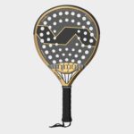 Pala de pádel LW Carbon dorada y negra Varlion – Sports Equipe