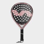 Pala de pádel Maxima Carbon Rose rosa y negra Varlion – Sports Equipe