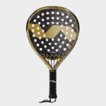 Pala de pádel Maxima Cube Elbowcare S en negro y dorado Varlion – Sports Equipe