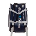 Parte trasera del paletero Hurricane Pro 4.0 con asas tipo mochila Black Crown