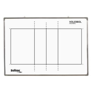 Pizarra magnética de voleibol 60 x 90 cm con marco de aluminio Softee – Sports Equipe