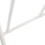 Detalle de las uniones del tubo de PVC de 4 cm de la portería multiusos
