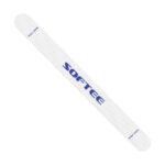 Protector de pala de pádel transparente de puntas redondeadas con logotipo azul Softee – Sports Equipe