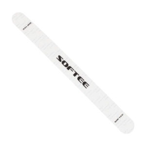 Protector de pala de pádel transparente de puntas redondeadas con logotipo negro Softee – Sports Equipe