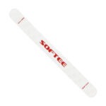 Protector de pala de pádel transparente de puntas redondeadas con logotipo rojo Softee – Sports Equipe