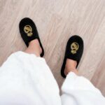 Zapatillas de Casa Real Madrid Oficiales Negro - Suela Vulcanizada - Imagen 2