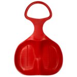 Trineo deslizador de nieve rojo con agarradera flexible 49x37 cm – Sports Equipe